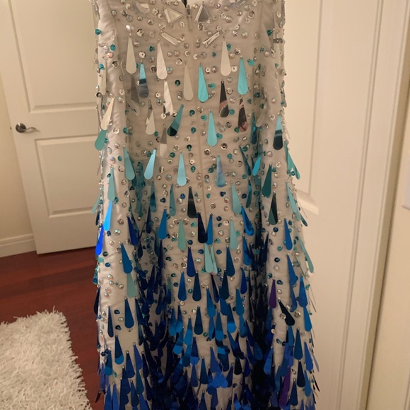 Strapless mini dress - Picture 3 of 4